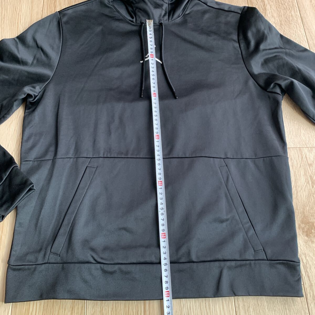 NIKE ジョーダン　パーカー　裏起毛　L ブラック_画像3