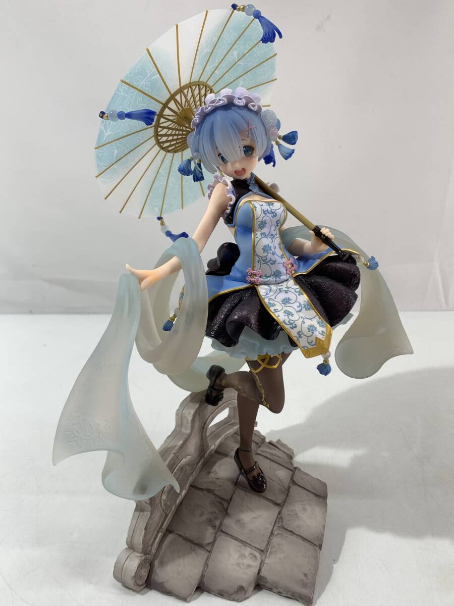 ★【同梱不可】中古品 BeBox Re:ゼロから始める異世界生活 リゼロ レム Qilolita 1/7スケール フィギュアの画像3