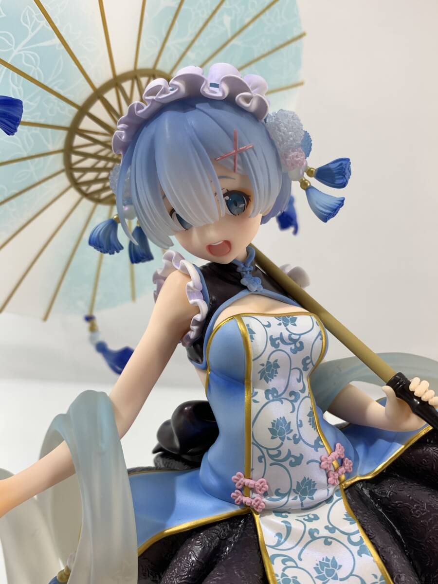 ★【同梱不可】中古品 BeBox Re:ゼロから始める異世界生活 リゼロ レム Qilolita 1/7スケール フィギュアの画像4