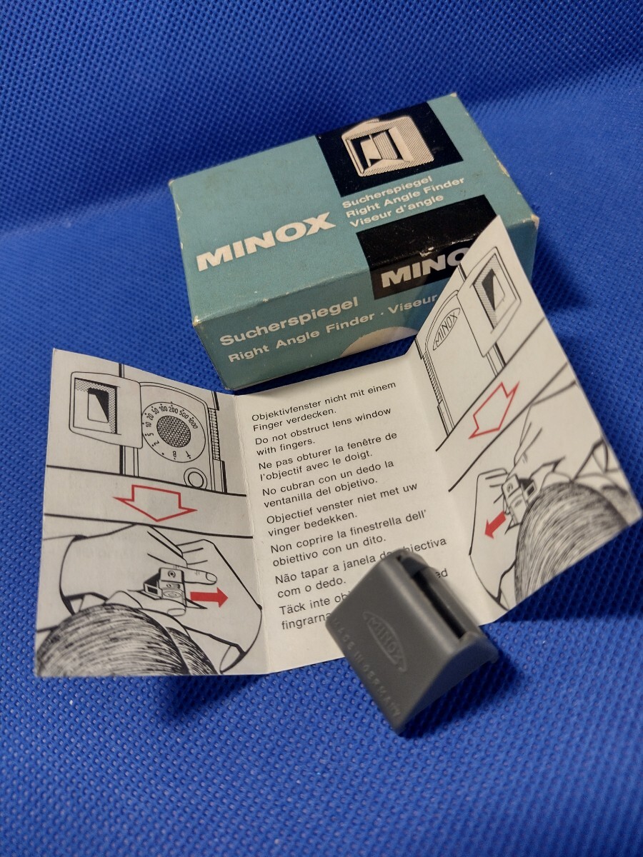 MINOX ミノックス 直角ファインダー アダプター RIGHT ANGLE FINDER_画像3