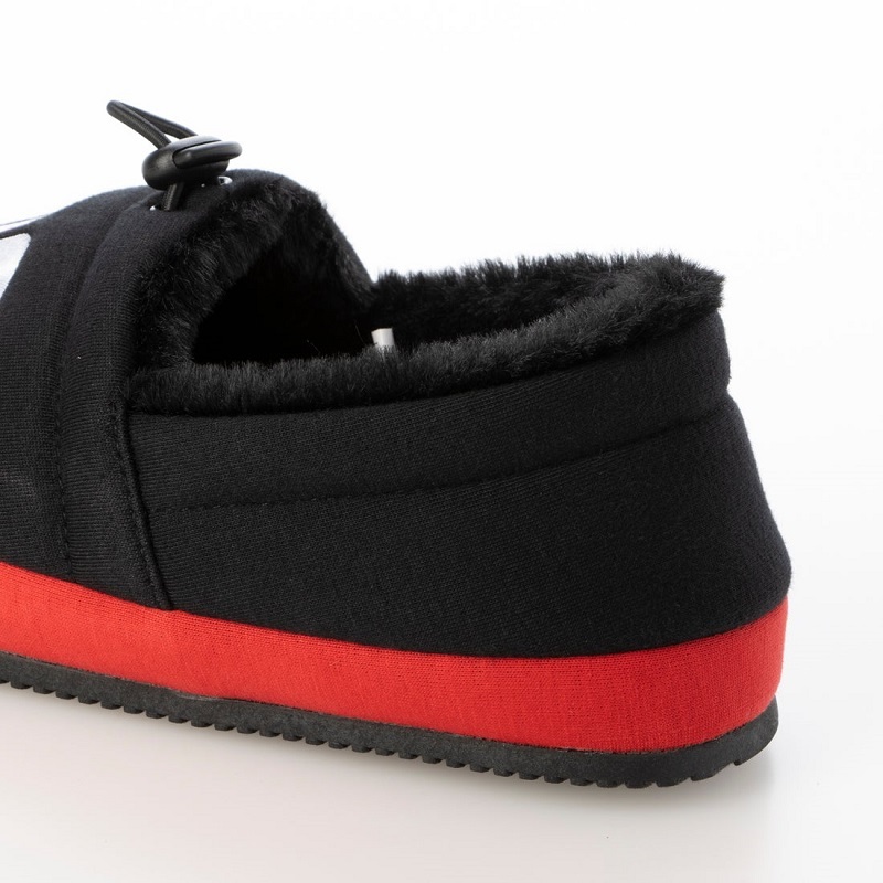 プーマ 25cm タフ モック ロゴ ブラック ホワイト Tuff Mocc Logo ファー スリッポン スリッパ_画像7