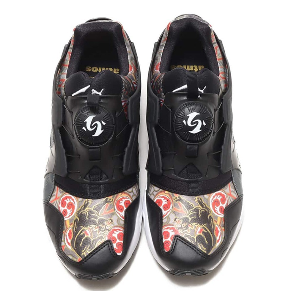 プーマ 26cm ディスク ブレイズ アトモス TTT 定価19800円 ブラック グレー DISC BLAZE スリータイズタトゥー ATMOS コラボ_画像4