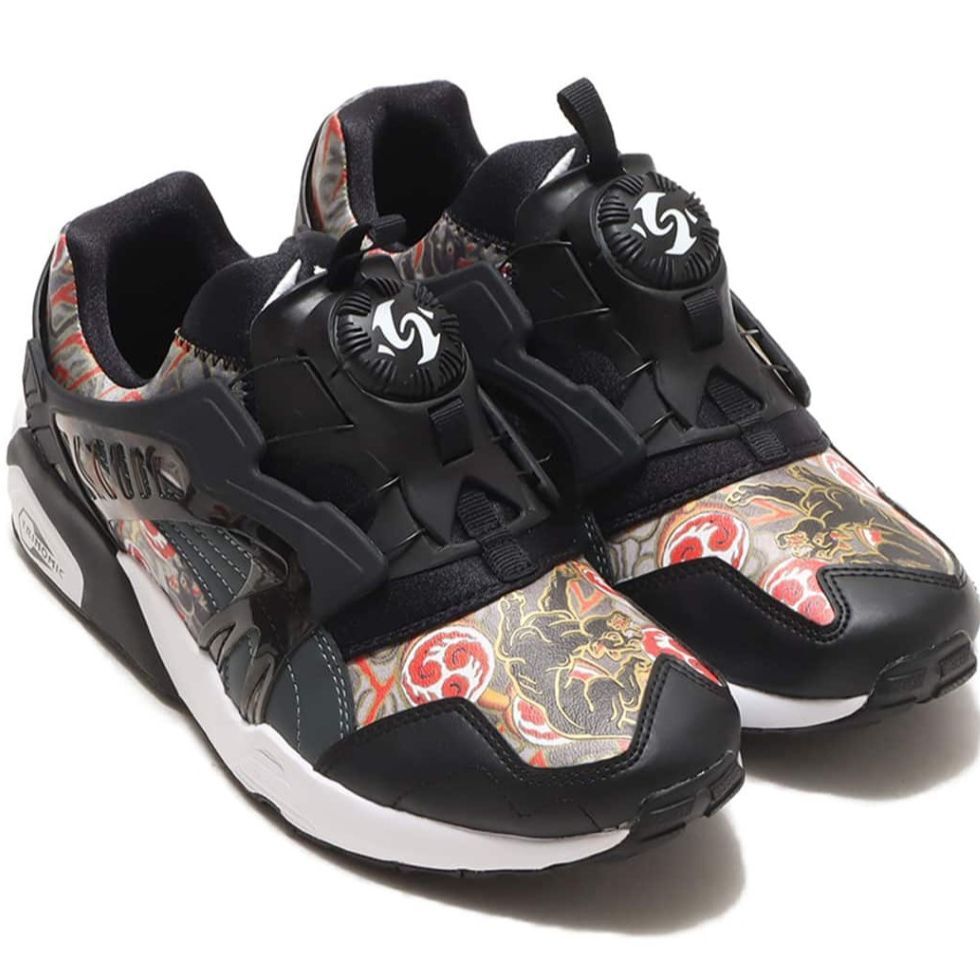 プーマ 26cm ディスク ブレイズ アトモス TTT 定価19800円 ブラック グレー DISC BLAZE スリータイズタトゥー ATMOS コラボ_画像1