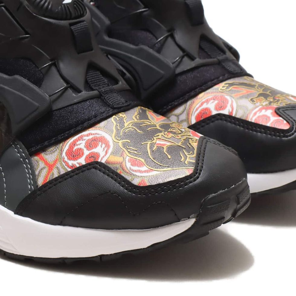 プーマ 26cm ディスク ブレイズ アトモス TTT 定価19800円 ブラック グレー DISC BLAZE スリータイズタトゥー ATMOS コラボ_画像6