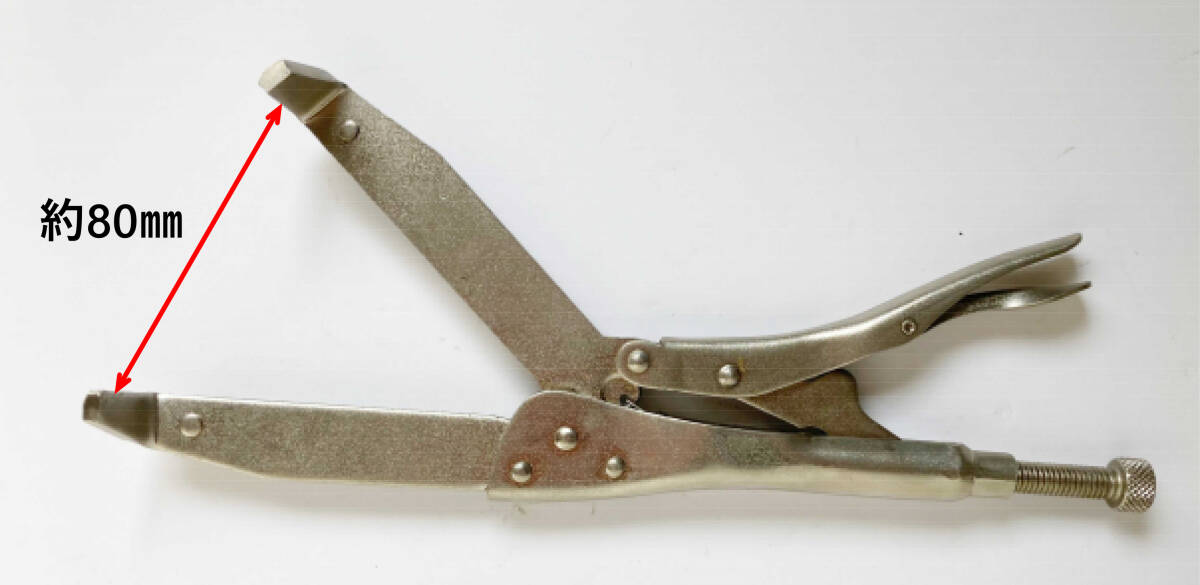 クラッチロックプライヤー 、フライホイール プーリー 、クラッチ交換 、スプロケット等しっかりとホールド_画像7