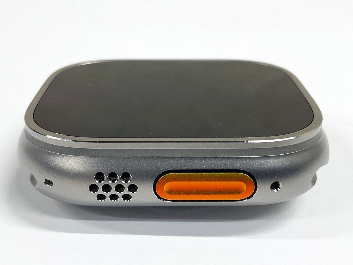 1円～ Apple Watch Ultra 49mm GPS＋Cellular MQFK3J/A A2684 アップルウォッチ ウルトラ チタニウムケース ミッドナイトオーシャンバンド_画像3