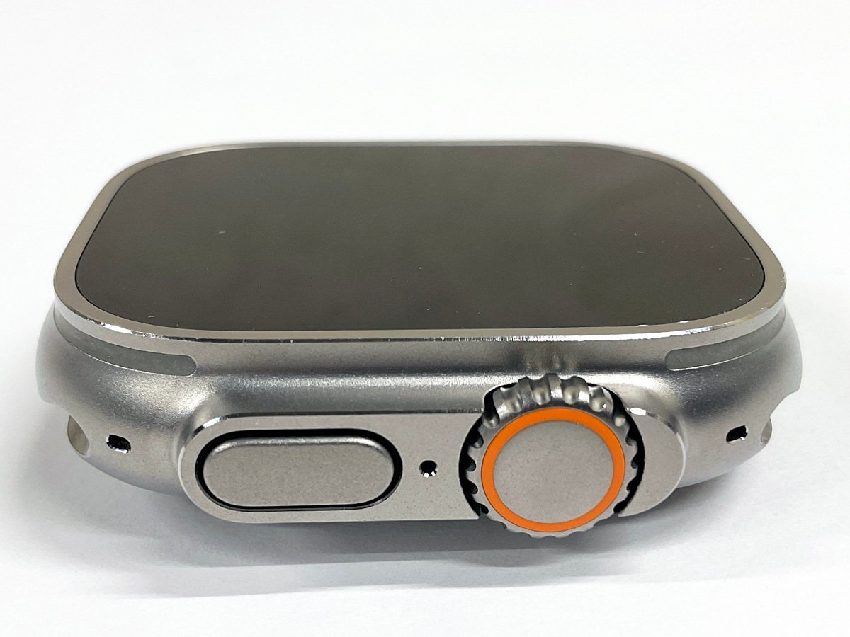 1円～ Apple Watch Ultra 49mm GPS＋Cellular MQFK3J/A A2684 アップルウォッチ ウルトラ チタニウムケース ミッドナイトオーシャンバンド_画像2