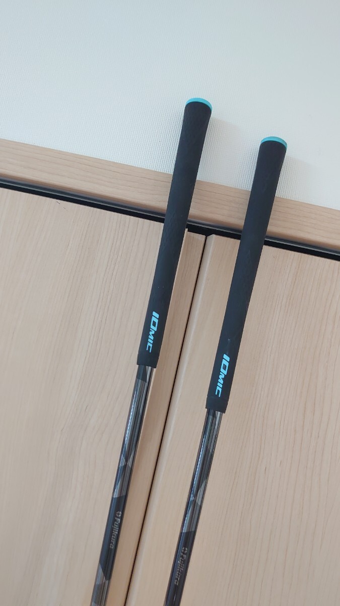 美品 オニキススピーダー6s  テーラーメイド最新スリーブ付 3w.5w用 2本 ステルス・シム 対応【装着時43.0・42.0インチ】ONYX_画像8