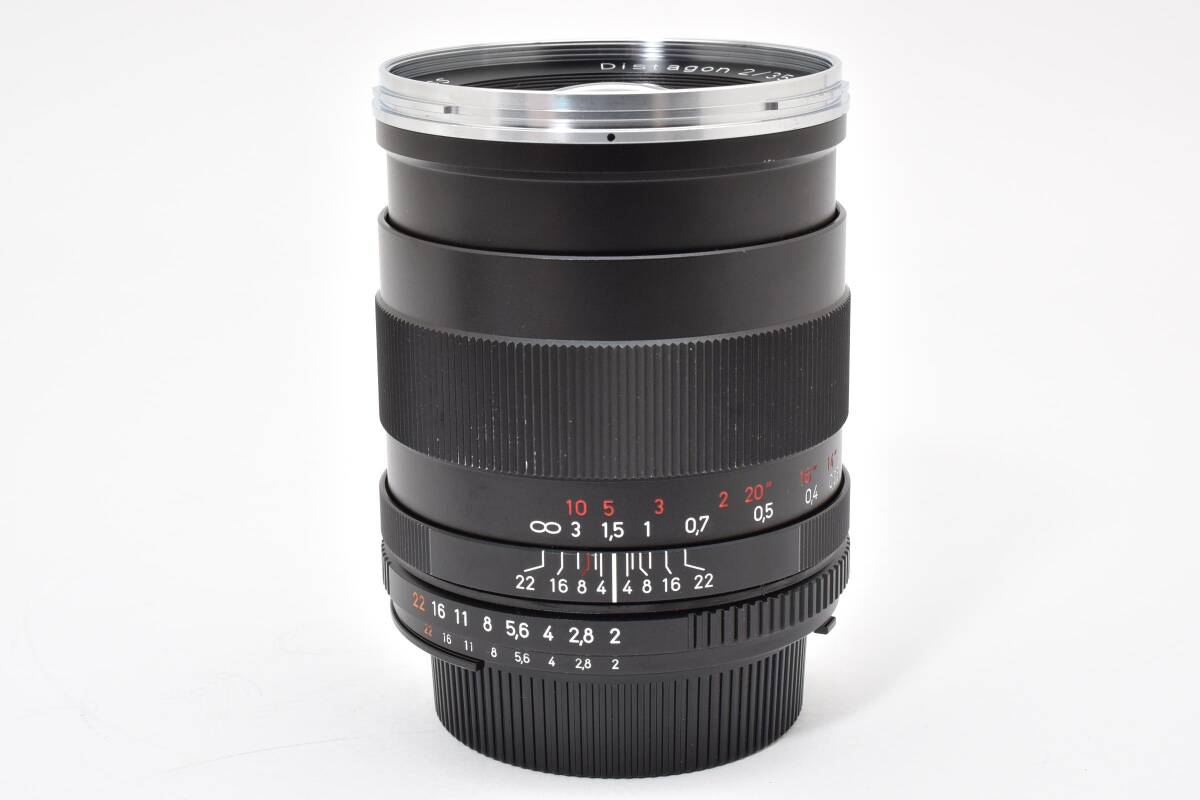 元箱付 ★極上品★ Carl Zeiss T* Distagon カールツァイス ディスタゴン 35mm f2 ZF.2 Nikon F マウント (5127)_画像8
