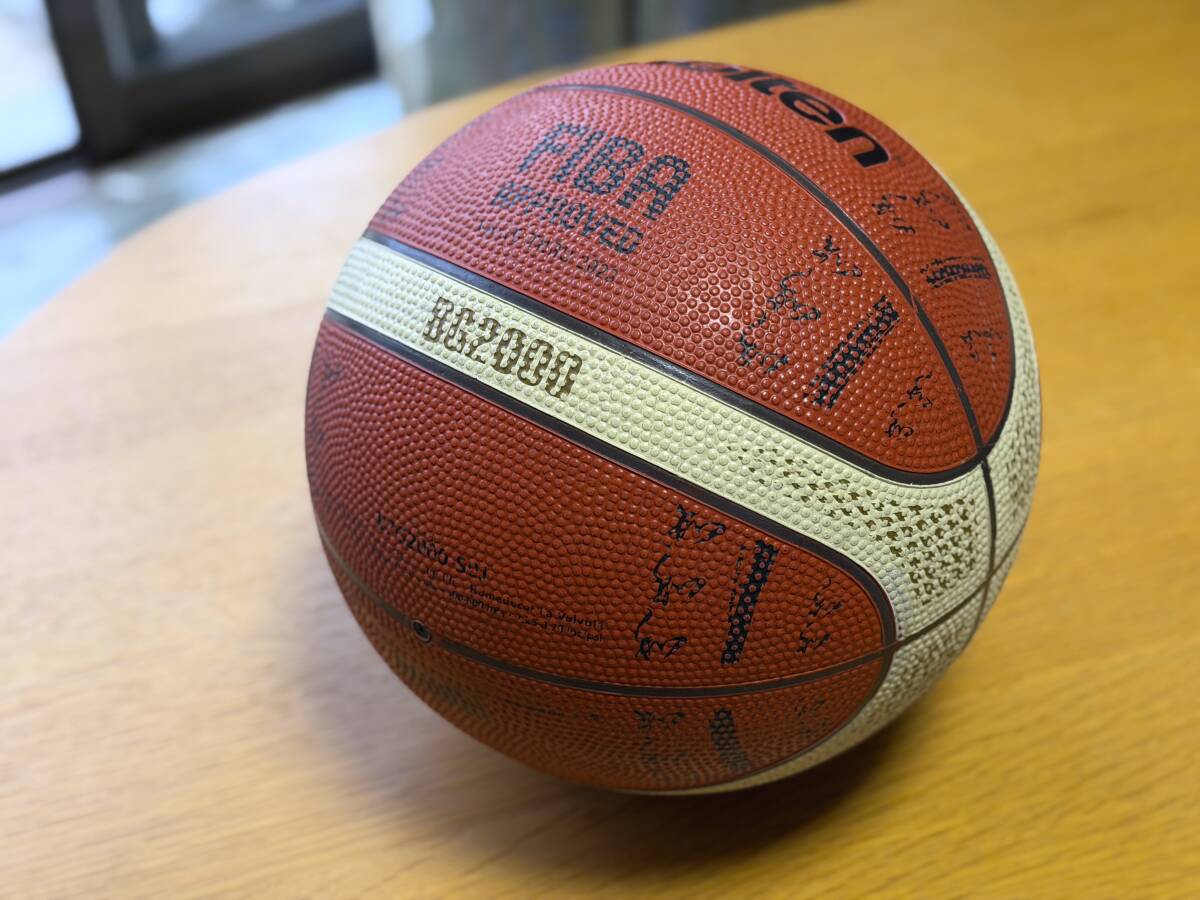 モルテン バスケットボール 7号球 molten 国際公認球 BG2000 FIBAスペシャルエディション B7G2000-S0J ゴム素材_画像1