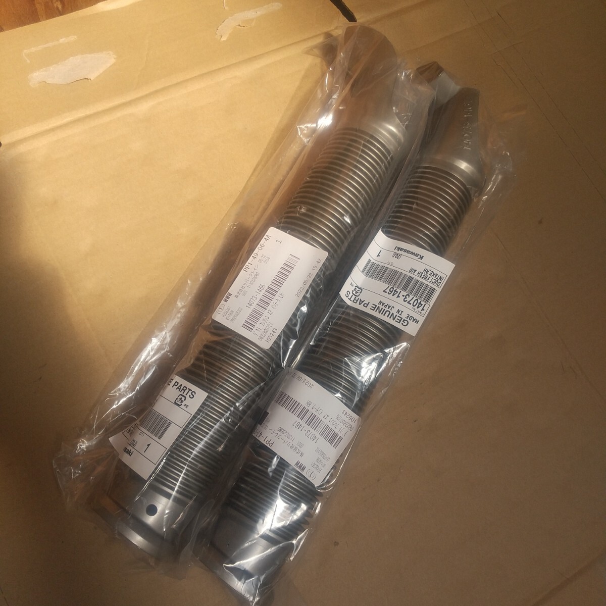 未使用販売終了品 カワサキ ZXR250 C型用 K-CAS ホース 左右セット_画像1