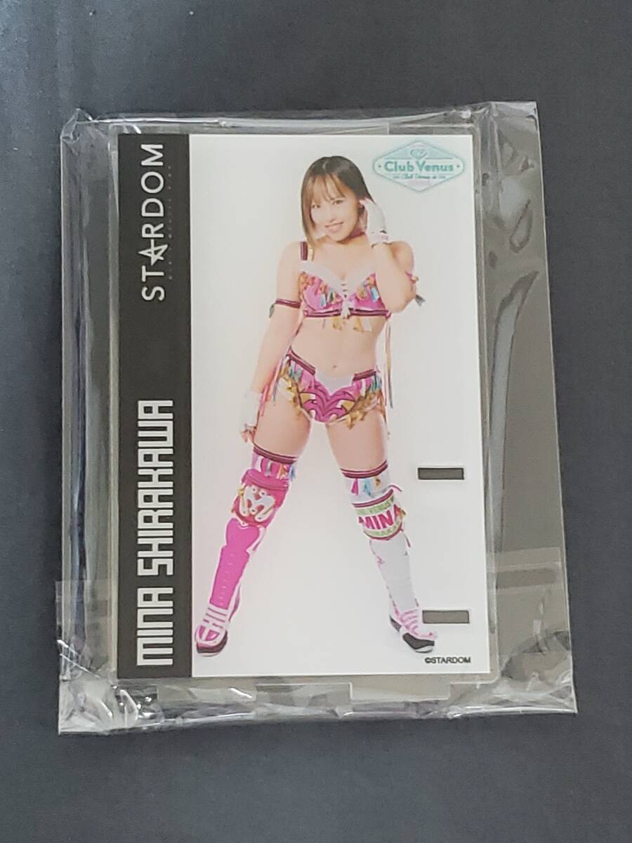 STARDOM　ウェブポン第二弾　４点セット　【レア賞】白川未奈・天咲光由【A賞】渡辺桃【B賞】桜井まい　未開封　スターダム_画像2