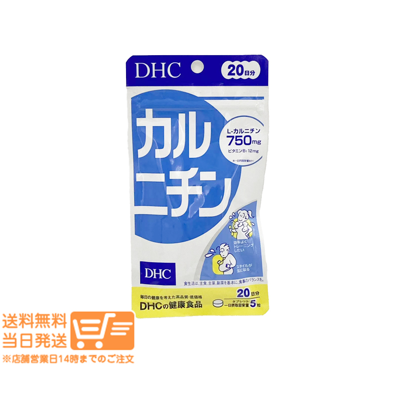 DHC カルニチン 20日分 サプリメント 健康 ダイエット_画像1