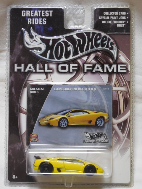 HOT WHEELS 2003 HALL OF FAME GREATEST RIDES / ランボルギーニ ディアブロ 6.0 (黄/開封用)_画像1