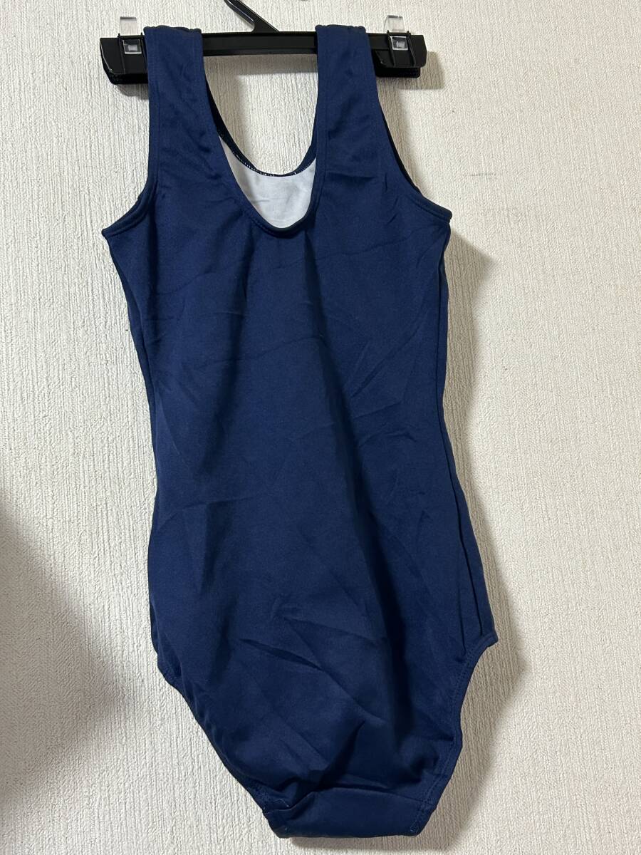 中古 スクール 競泳水着 140 二新繊維_画像3
