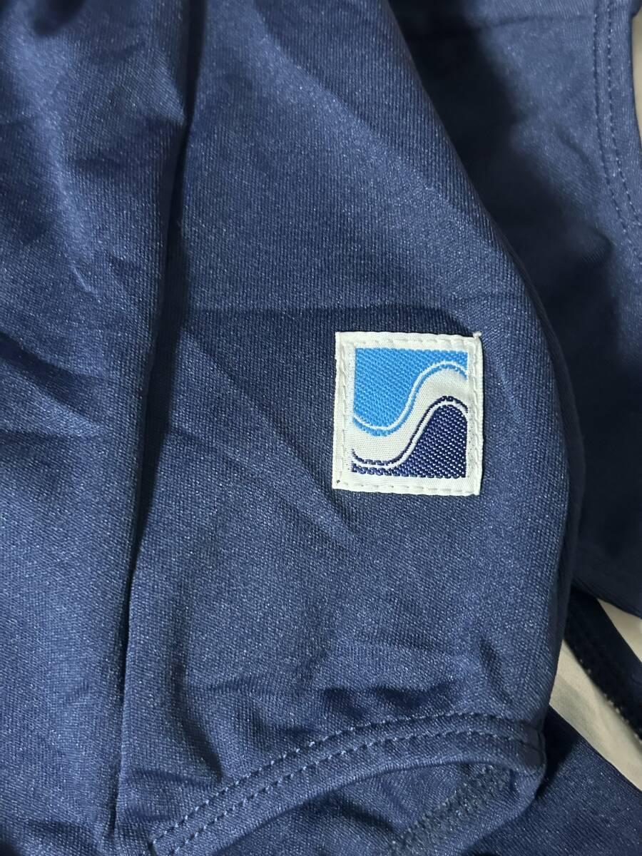 中古 スクール 競泳水着 140 二新繊維_画像1
