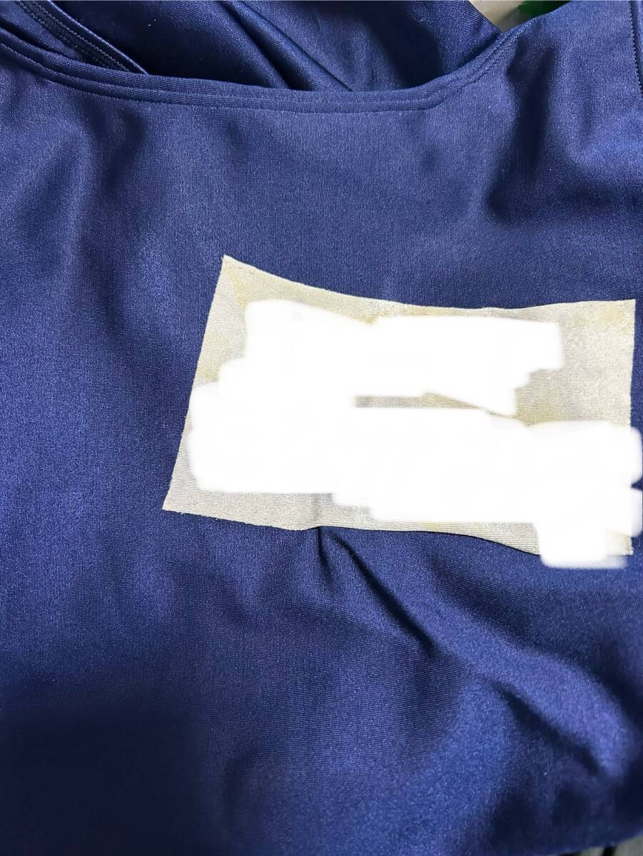 中古 スクール 競泳水着 ミズノS ゼッケンあり_画像1