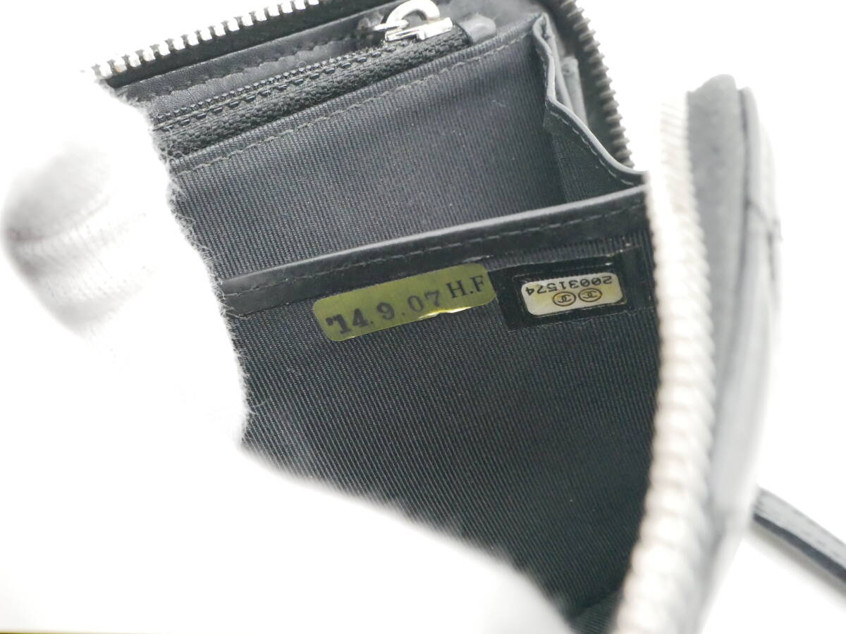 Chanel シャネル マトラッセ ウルトラステッチ ココマーク キルティング ウォレット ラウンドファスナー 長財布_画像7