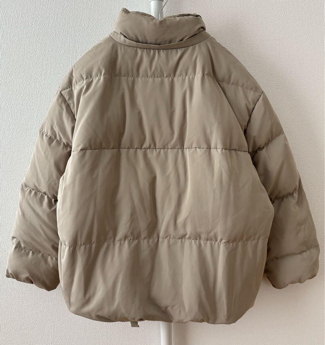 ■激安■Mila Owen/ミラオーウェン■西川アップサイクルダウンショート■ベージュ/1_画像2