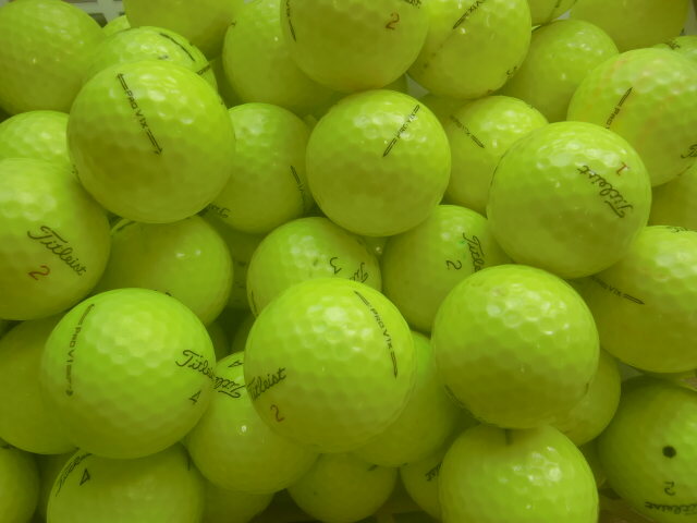 ロストボール　タイトリスト　ProV1、ProV1X　イエロー　２００球_画像1