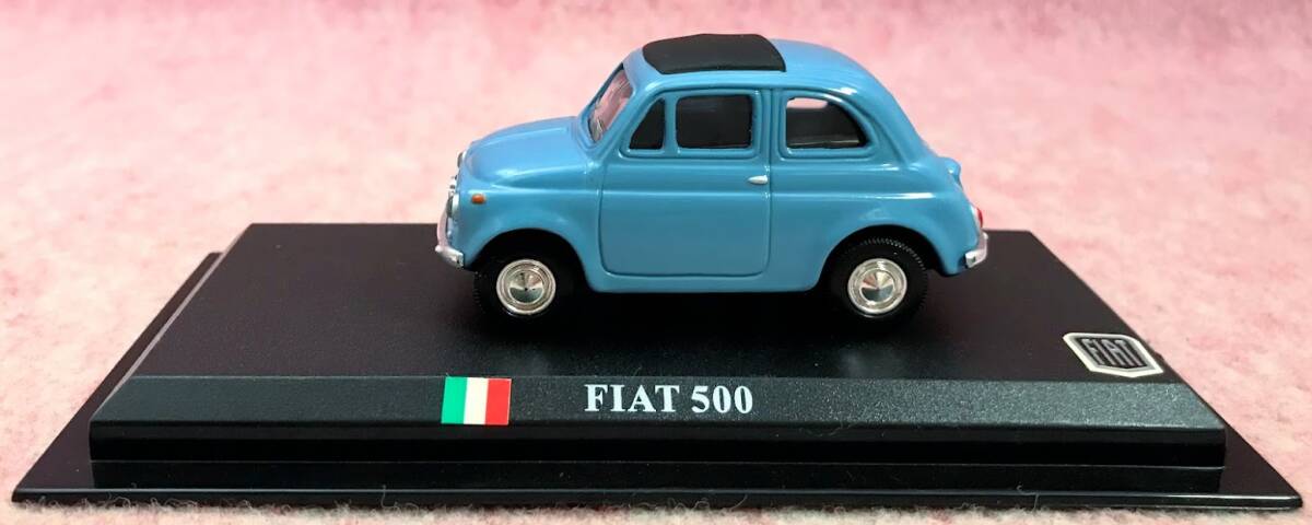 送290円～ リアル精密☆ デル・プラド「FIAT 500 フィアット」1/43 ミニカー カーコレクション DelPrado 世界の名車 ミニチュア イタリア車_画像2