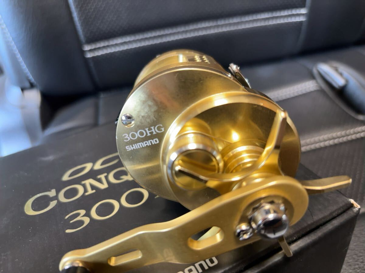 SHIMANO オシアコンクエスト 300HG 右ハンドル中古_画像4