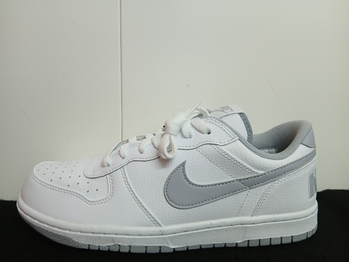 新品27.5cmNIKE ナイキ ビッグ LOWメンズスニーカーホワイトグレー白AF1エアフォース1 好きに_画像7