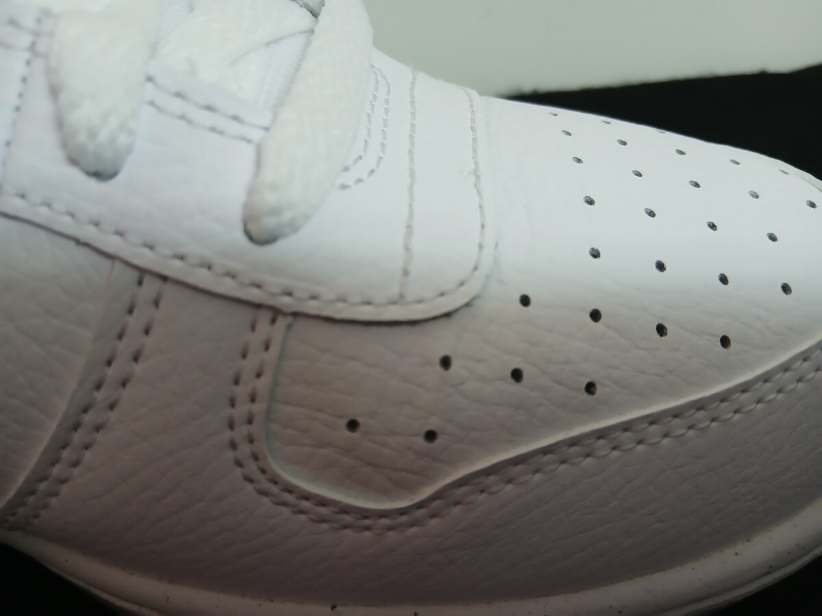 新品27.5cmNIKE ナイキ ビッグ LOWメンズスニーカーホワイトグレー白AF1エアフォース1 好きに_画像9