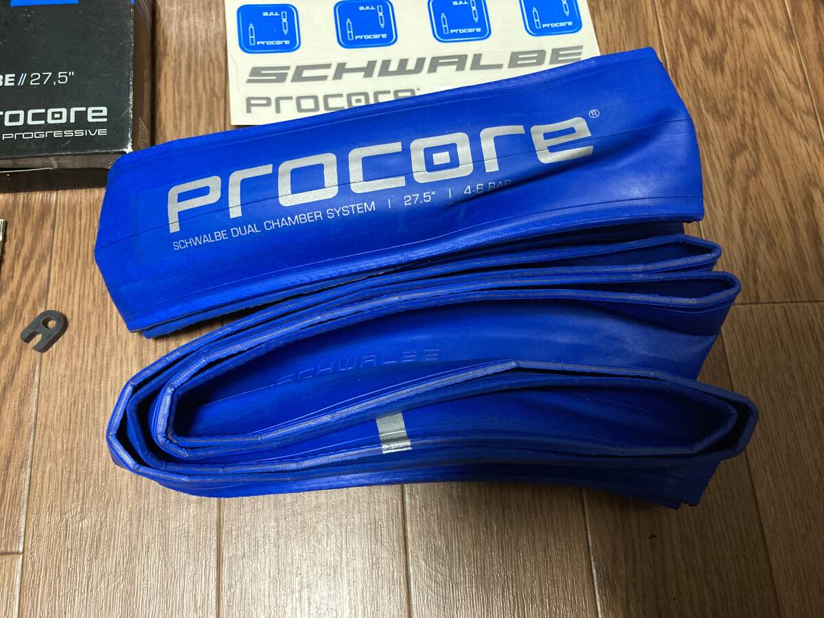 再お値下げ!シュワルベ プロコア 27.5 650B セット 新品 未使用 PROCORE_画像2