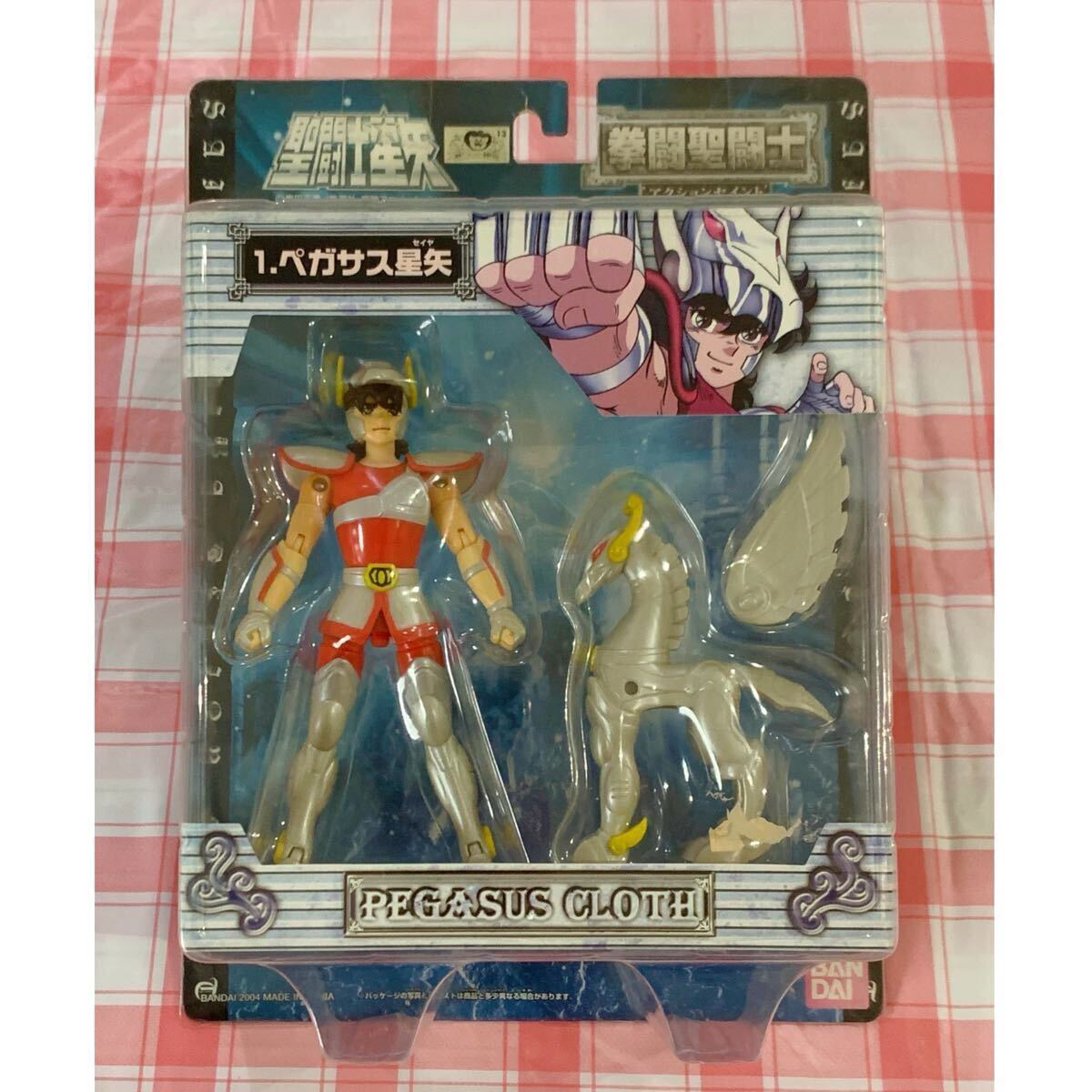 聖闘士星矢 拳闘聖闘士 アクションセイント 3体セット フィギュア ペガサス星矢 暗黒ドラゴン 暗黒フェニックスの画像2