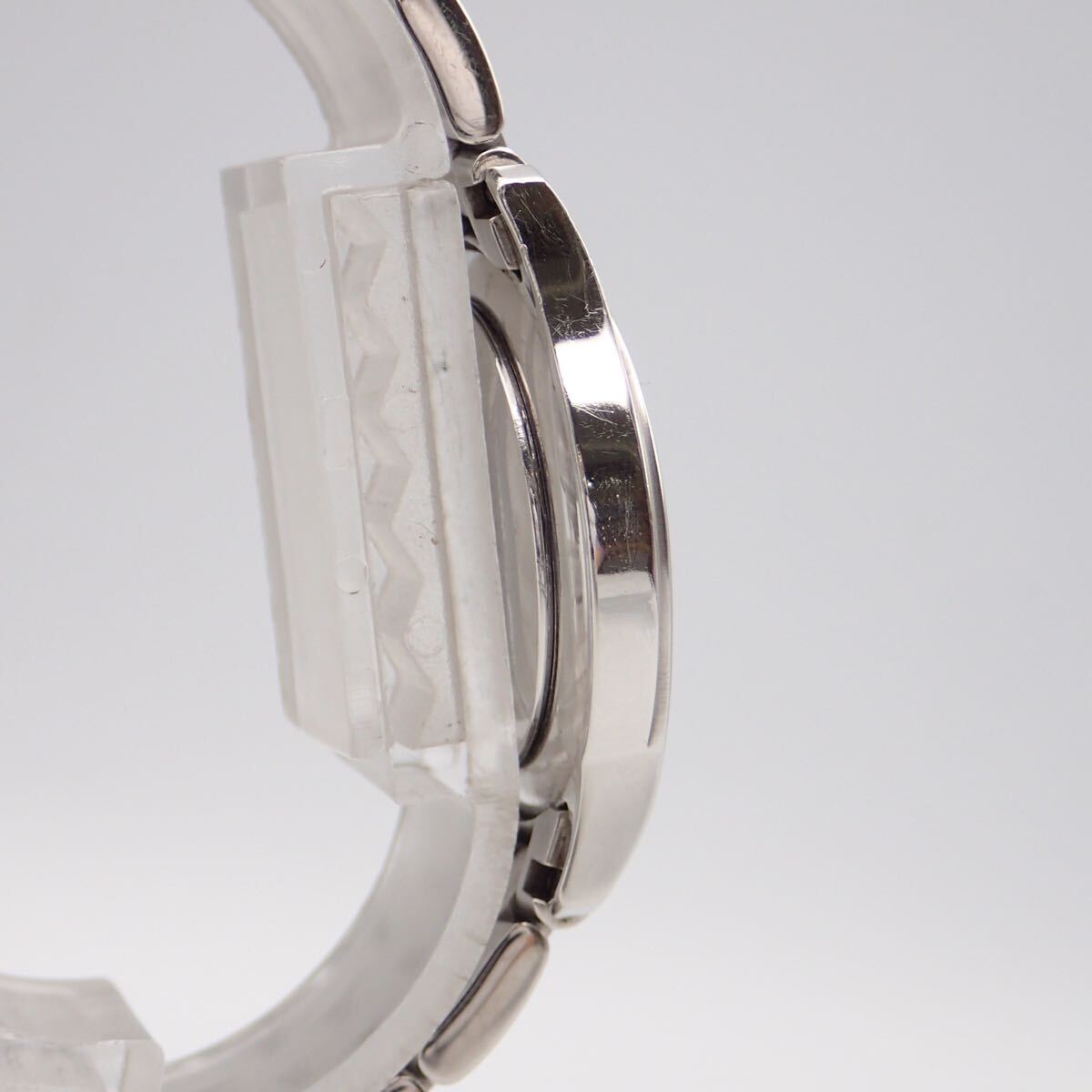 お09083/GUCCI グッチ/クオーツ/レディース腕時計/ローマン/文字盤 ブラック/5500L_画像6