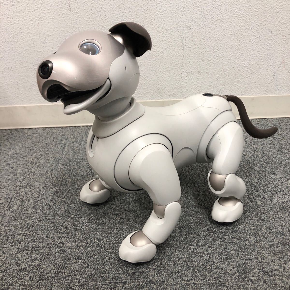 ★F09215 SONY aibo アイボ ERS-1000 エンタテインメントロボット 動作OK バッテリー/チャージスタンド/アイボーン/マット/箱