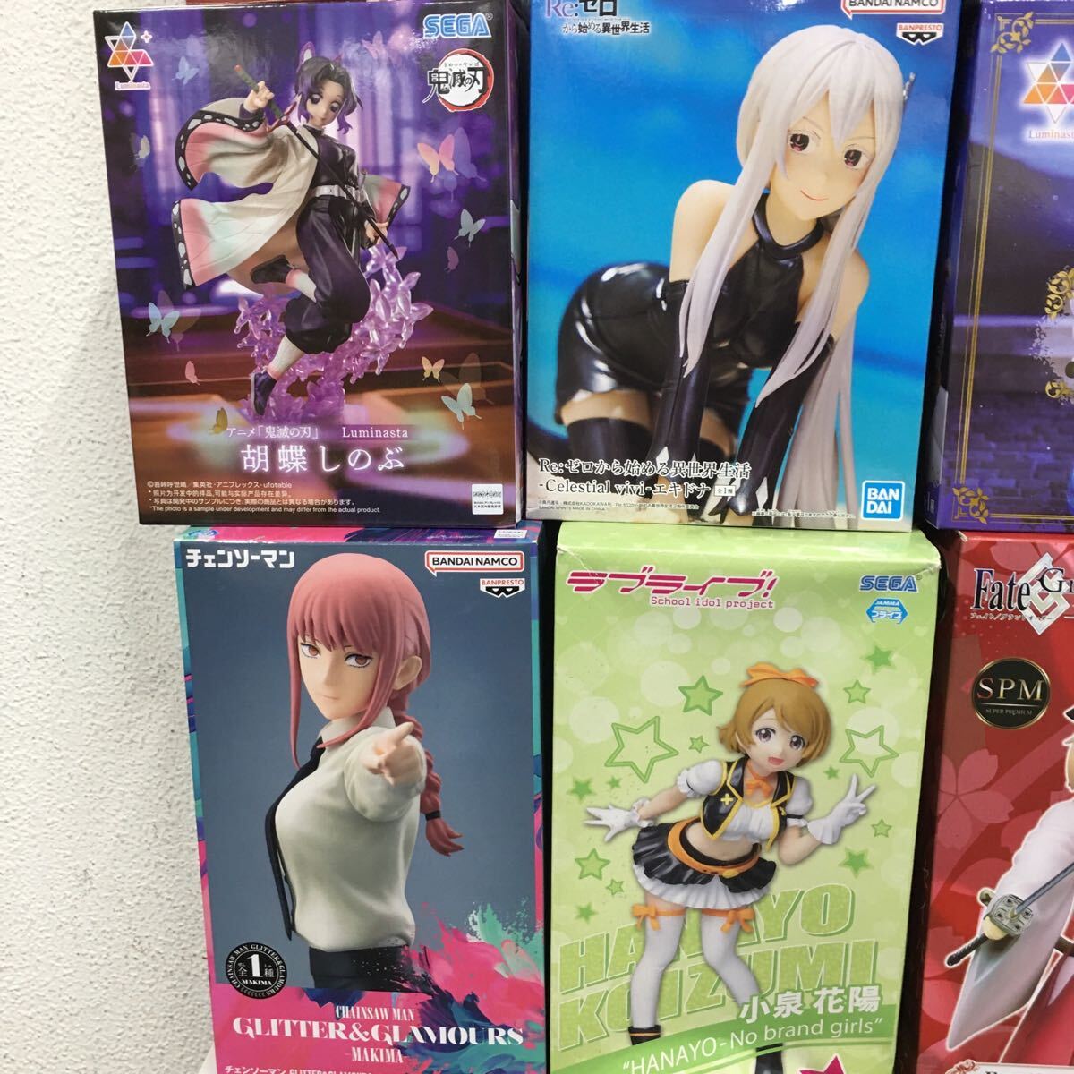 ★F09391 美少女フィギュア 21点セット まとめ売り 鬼滅の刃 リムル hololive Fate 他 プライズ_画像3