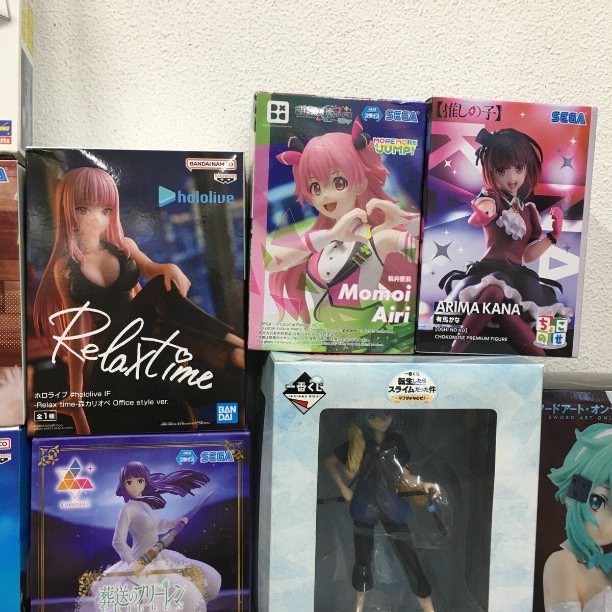 ★F09391 美少女フィギュア 21点セット まとめ売り 鬼滅の刃 リムル hololive Fate 他 プライズ_画像4