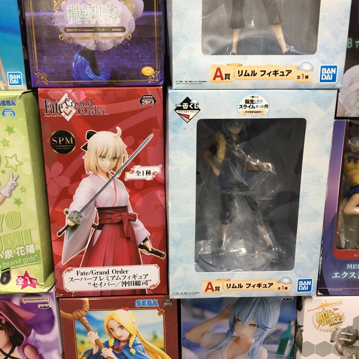 ★F09391 美少女フィギュア 21点セット まとめ売り 鬼滅の刃 リムル hololive Fate 他 プライズ_画像6
