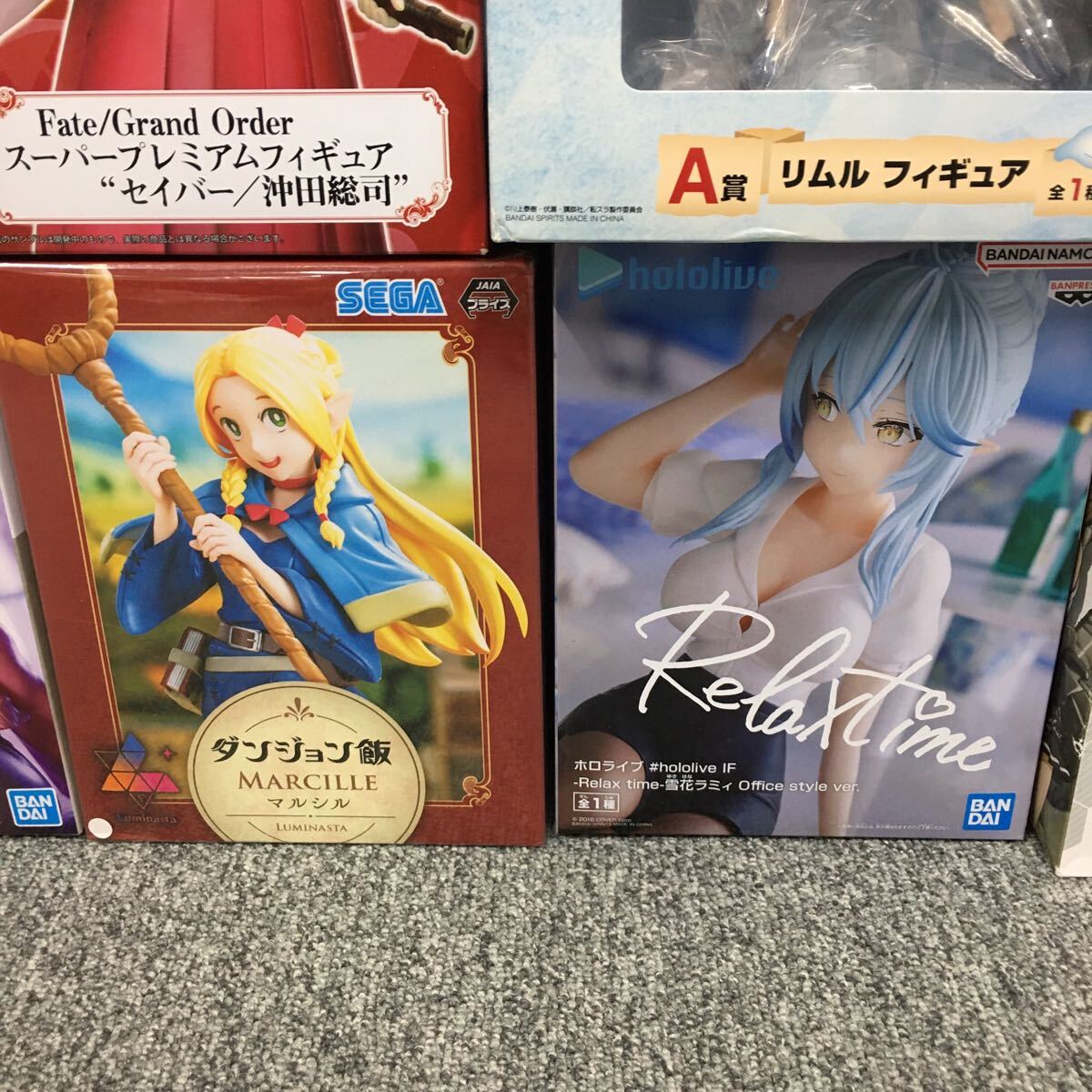 ★F09391 美少女フィギュア 21点セット まとめ売り 鬼滅の刃 リムル hololive Fate 他 プライズ_画像8