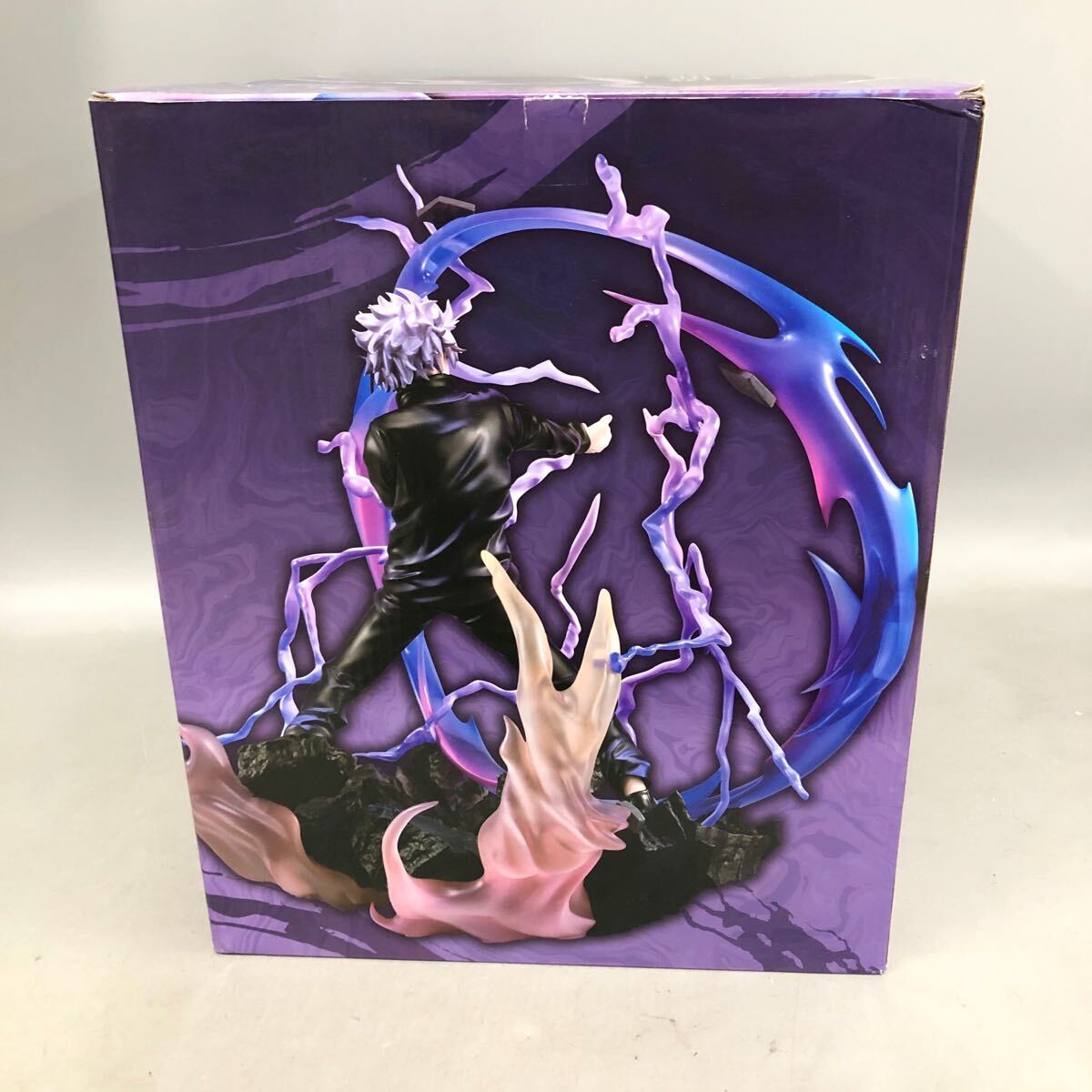 ★F09374【SS未開封品】呪術廻戦 DX FIGURE 五条悟 虚式ver. バンダイナムコ フィギュア JUMP_画像3