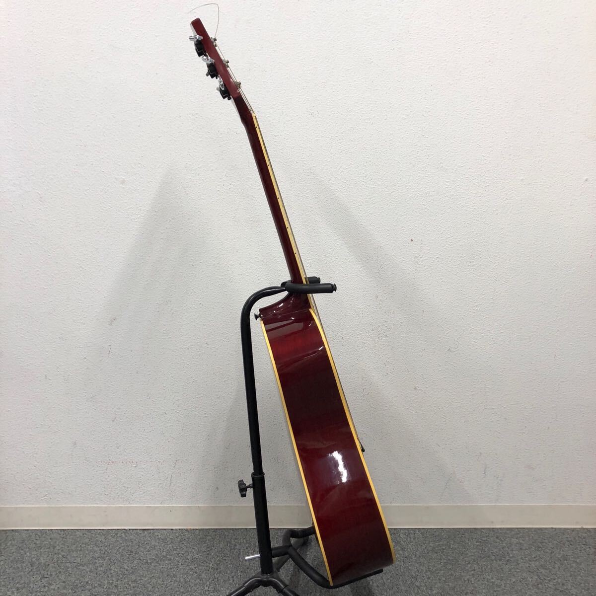 ★F10127 Aria アリア CUSTOM カスタム アコースティックギター ハードケース付 D-42モデル ビンテージ ジャパンビンテージ ケース付_画像2