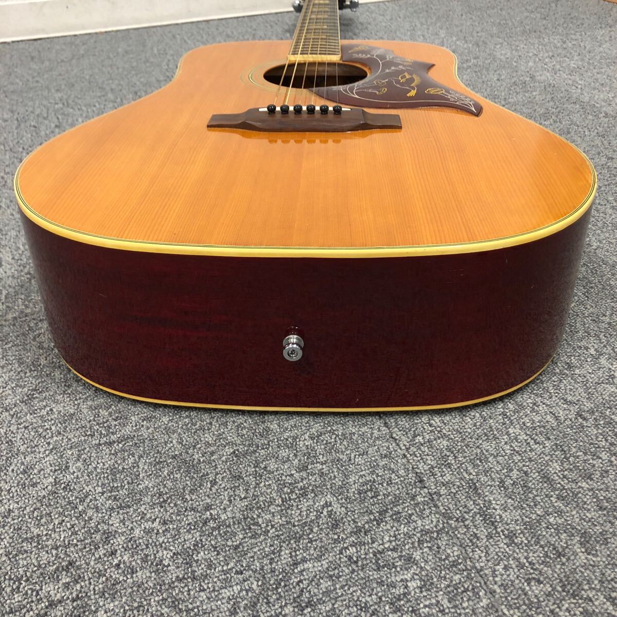 ★F10127 Aria アリア CUSTOM カスタム アコースティックギター ハードケース付 D-42モデル ビンテージ ジャパンビンテージ ケース付_画像9