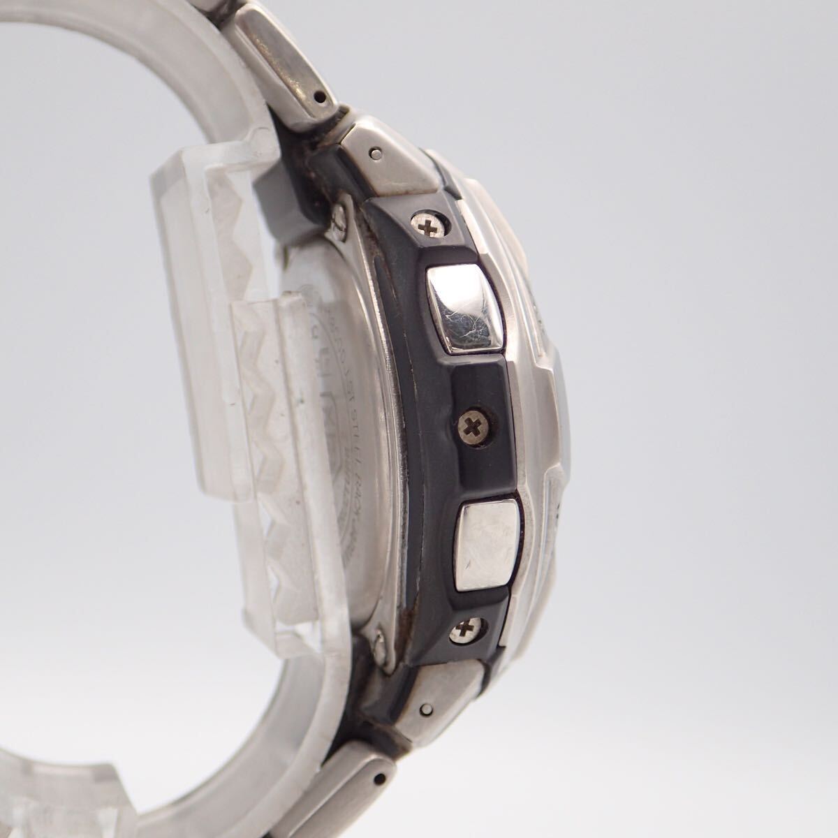 お09412 稼動 CASIO カシオ G-SHOCK GW-1800DJ タフソーラー 電波 WAVE CEPTOR アナデジ メンズ腕時計_画像6