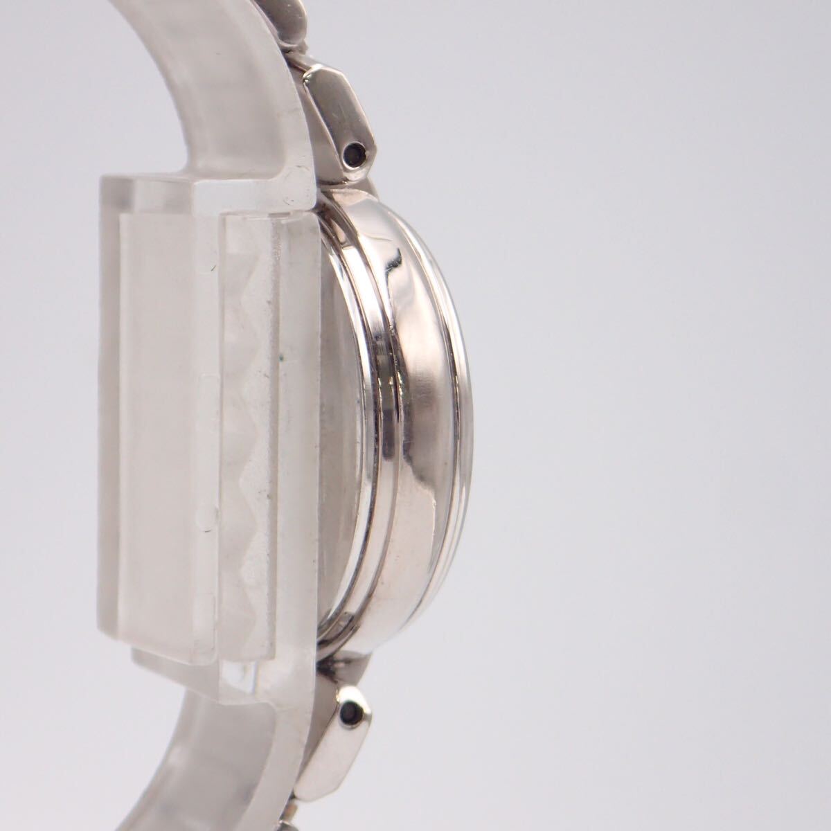 お09426 シチズン XC クロスシー H335-T012361 エコドライブ電波 稼動 ピンク レディース 腕時計_画像6