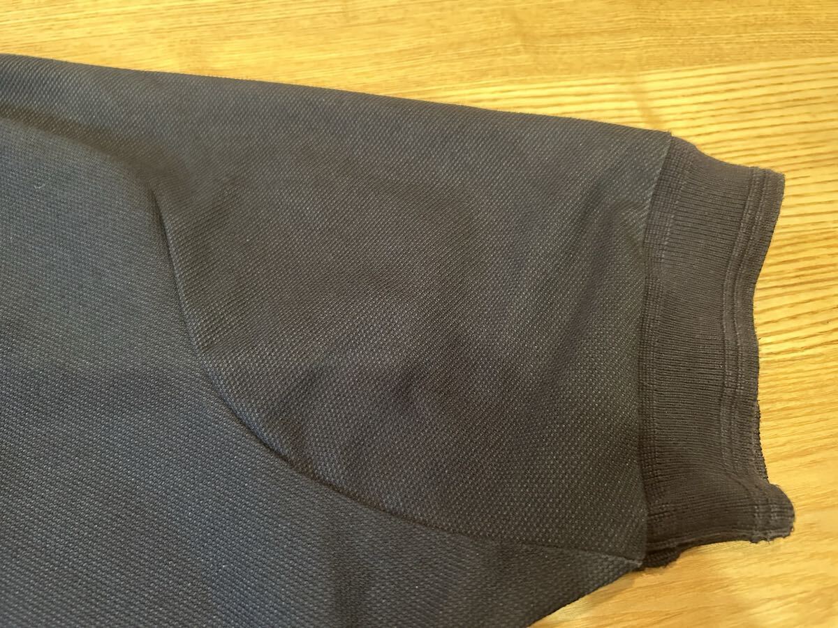 MELPLE メイプル weekender ハニコテック ポロシャツ 半袖 黒　 半袖ポロシャツ M ビジネス カジュアル_画像3