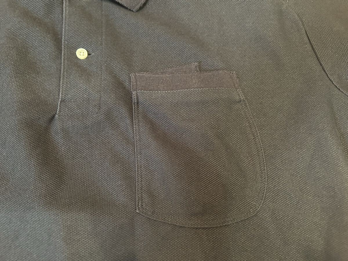 MELPLE メイプル weekender ハニコテック ポロシャツ 半袖 黒　 半袖ポロシャツ M ビジネス カジュアル_画像4