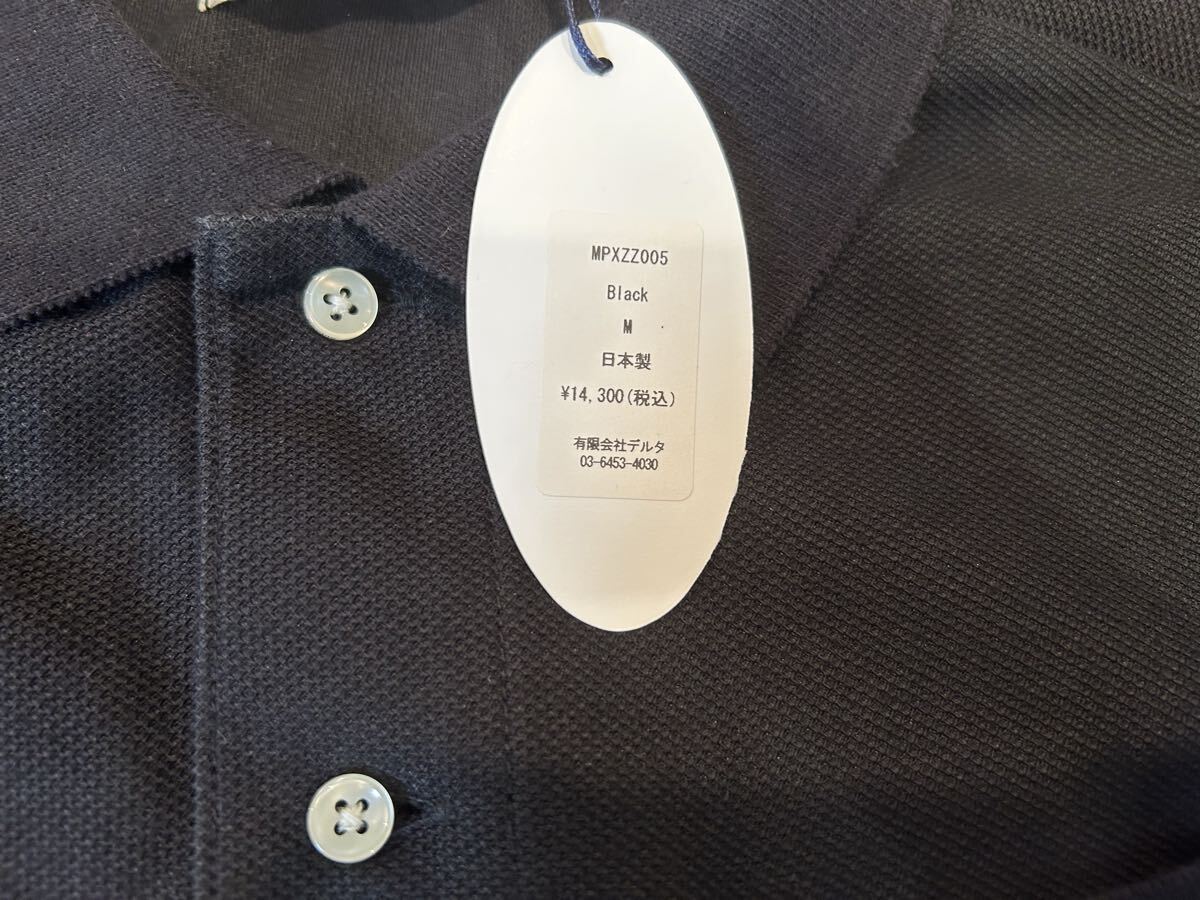 MELPLE メイプル weekender ハニコテック ポロシャツ 半袖 黒　 半袖ポロシャツ M ビジネス カジュアル_画像6