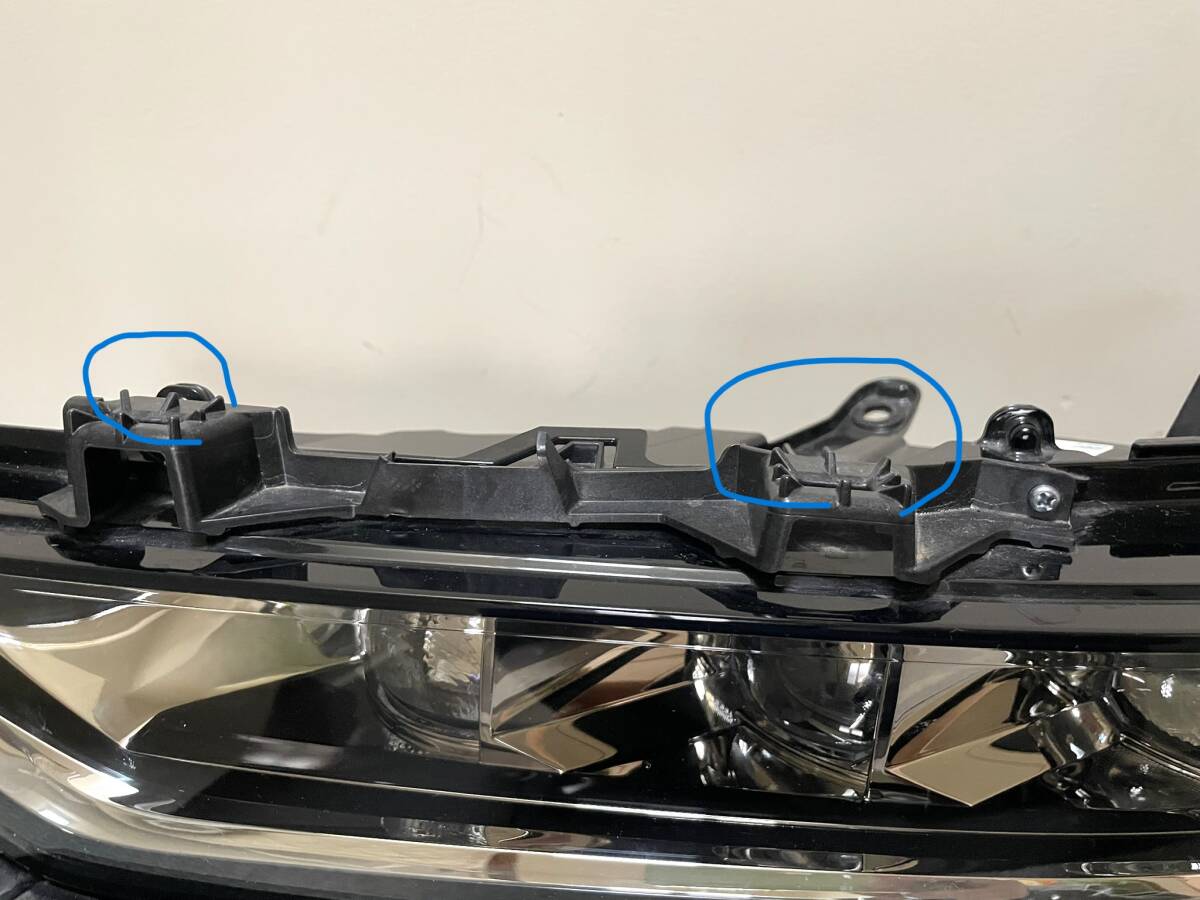 アルファード AGH40W AGH45W AAHH40W AAHH45W 純正 左側ヘッドライト(ジャンク品)　_画像4