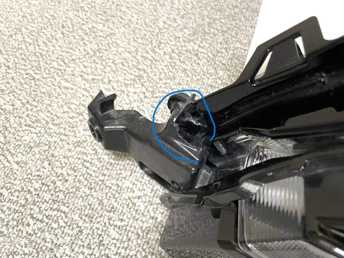 アルファード AGH40W AGH45W AAHH40W AAHH45W 純正 左側ヘッドライト(ジャンク品)　_画像5