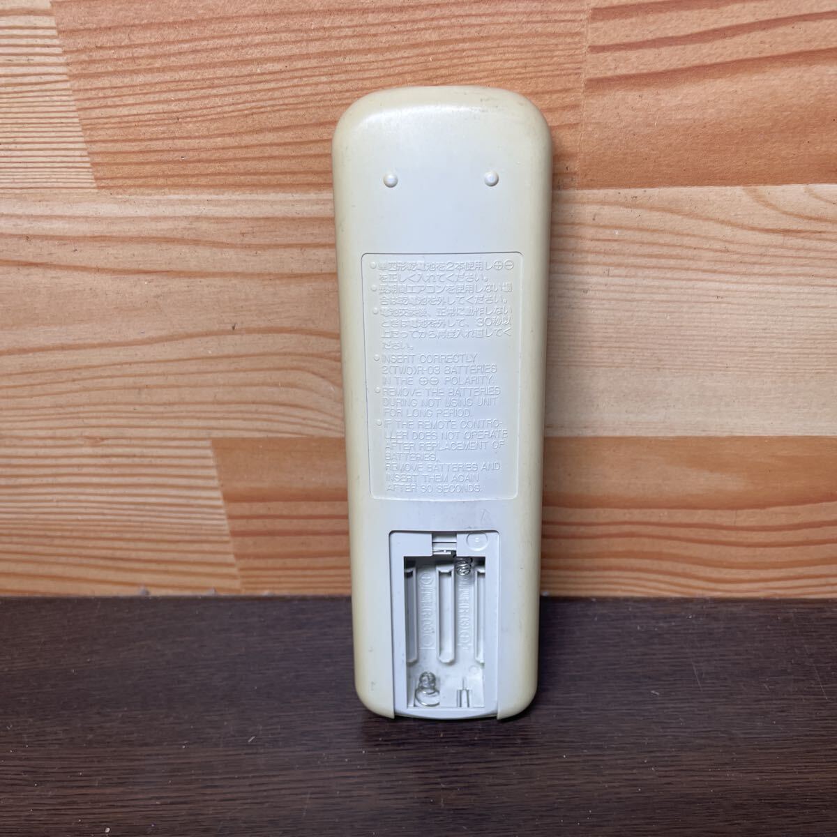 （f2）CHOFU エアコンリモコン CAR-22PVF 長府_画像2