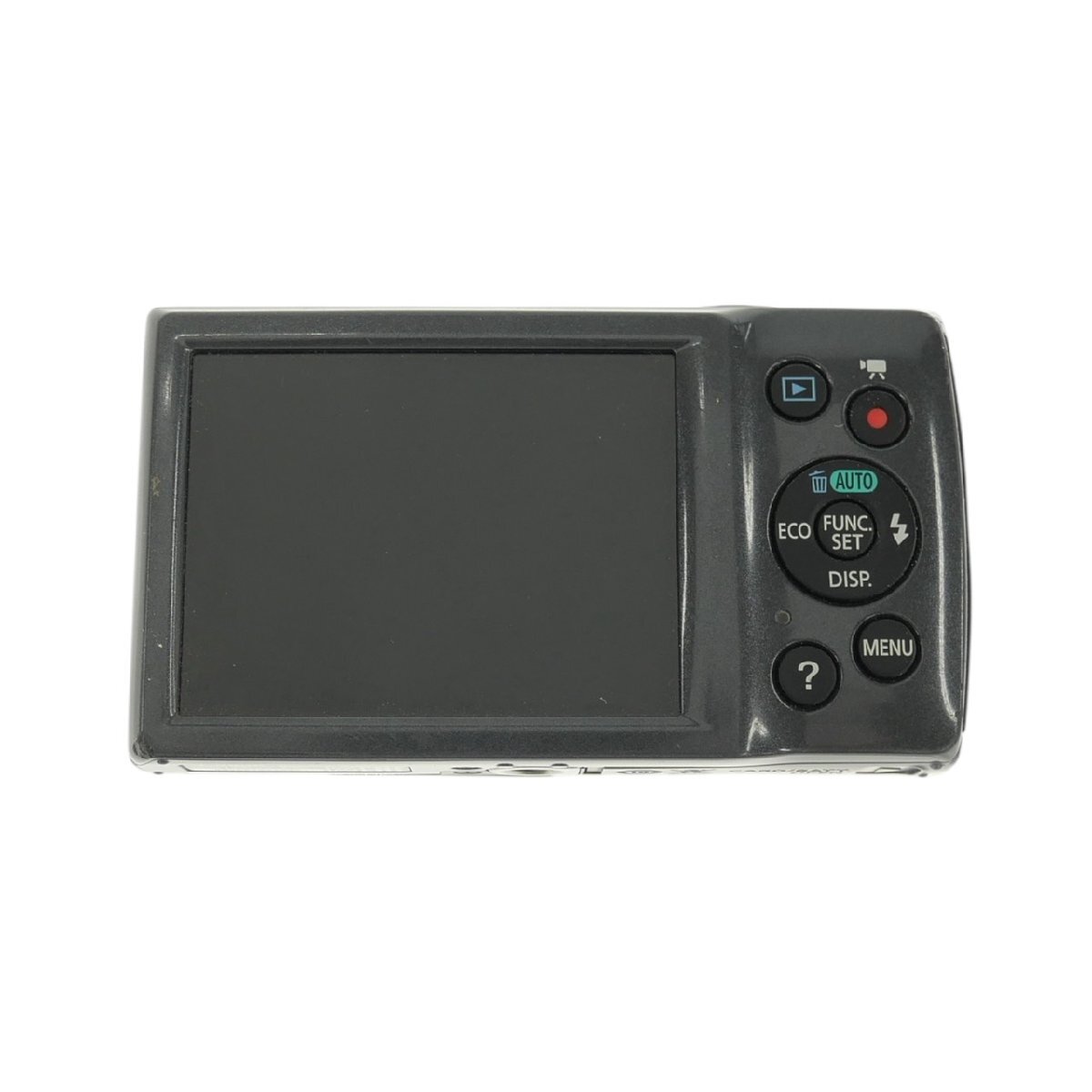 1円スタート Canon キャノン IXY 130 イクシー PC2053 コンパクト デジタルカメラ デジカメ 5.0-40.0mm 1:3.2-6.9 グレー 動作未確認_画像2