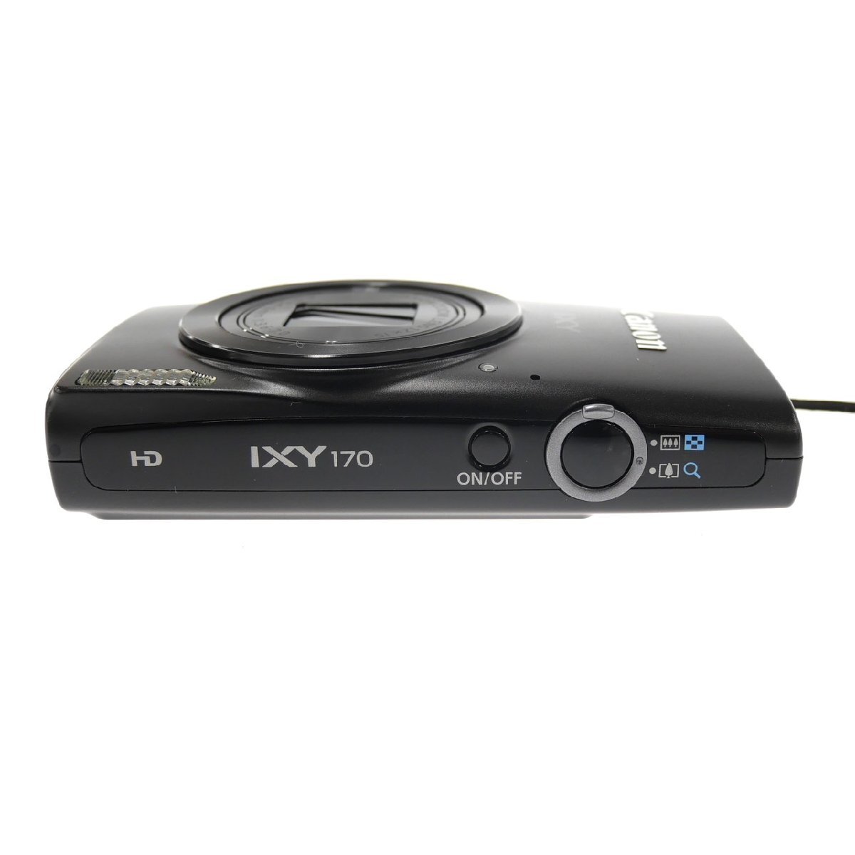 1円スタート Canon キャノン IXY 170 イクシー PC2195 コンパクト デジタルカメラ デジカメ 4.5-54.0mm 1:3.6-7.0 ブラック 動作未確認_画像4