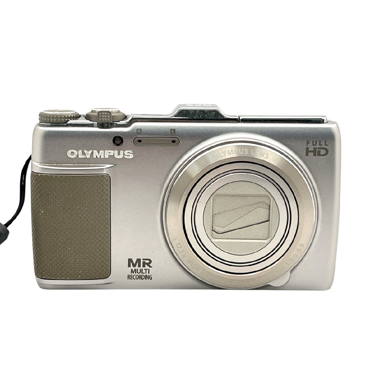 1円スタート OLYMPUS オリンパス SH-25MR コンパクトデジタルカメラ 12.5X 4.2-52.5mm 1:3.0-5.9 シルバー デジカメ 動作未確認_画像1
